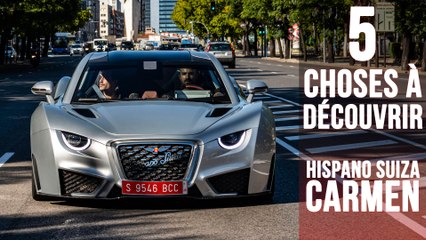 Carmen, 5 choses à savoir sur le retour de Hispano Suiza