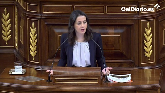 Arrimadas: No son los Presupuestos que nos gustan, pero prefiero participar a cerrarme en banda