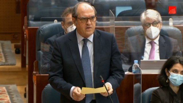 Gabilondo afea a Ayuso que coincida con la ultraderecha en los presupuestos