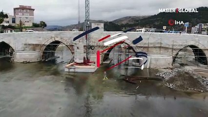 Asfaltın altından 770 yıllık tarih çıktı