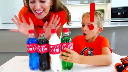 Vlad and Niki Chocolate Challenge  Funny stories for kids