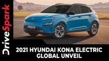 2021 Hyundai Kona Electric Global Unveil | Design Updates, Interiors, Range, Specs & Other Details