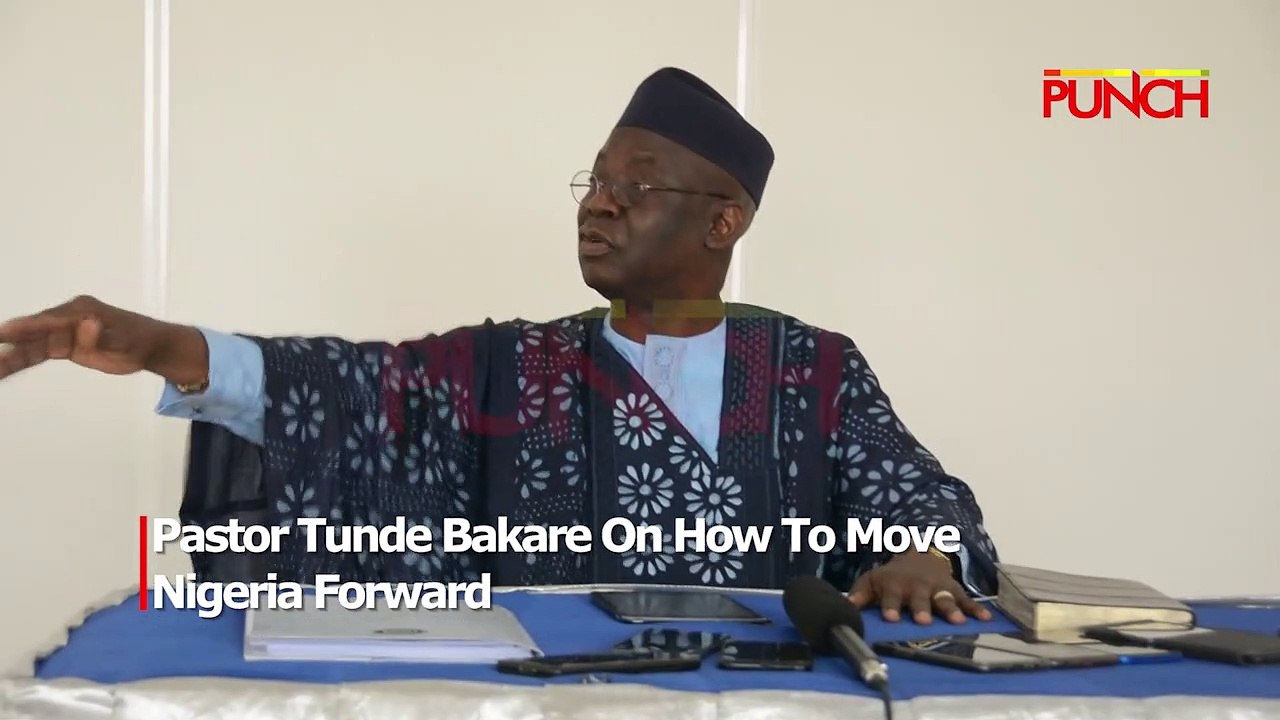 Pastor Tunde Bakare On How To Move Nigeria Forward