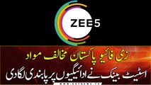 Zee5 anti-Pakistan content, SBP bans payments