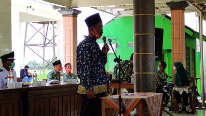 Do'a dalam Pelantikan Perangkat Desa  KAUR Perencanaan Desa Kedungbondo,20201112