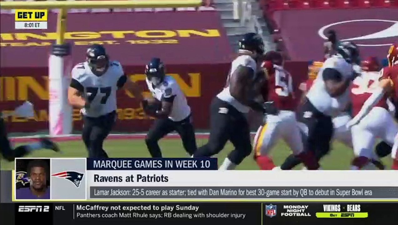 Louis Riddick "overreact" Lamar Jackson vs Cam Newton, Baltimore Ravens vs New England Patriots