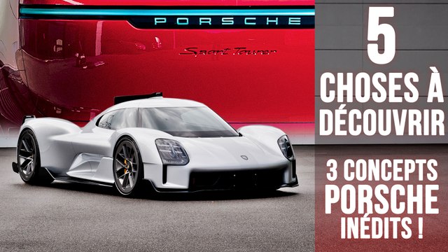 Porsche Unseen , 5 choses à savoir sur 3 concept-cars inédits