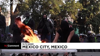 Nouvelle manifestation contre les féminicides au Mexique