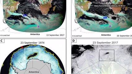 Mysterious Giant Holes in Antarctic Ice May Be Due to Invisible Rivers in the Sky