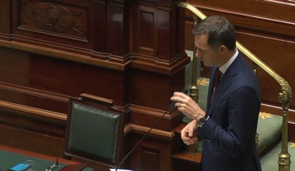 Alexander De Croo: "La stratégie de vaccination est en cours d'élaboration"