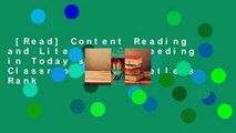 [Read] Content Reading and Literacy: Succeeding in Today's Diverse Classrooms  Best Sellers Rank