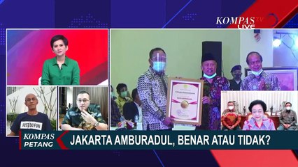 Megawati Sebut Jakarta Amburadul, Aktivis Sosial: Kinerja Pemprov Patut Diapresiasi