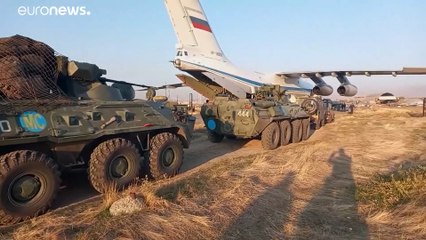 Moszkva vigyáz a menekülő örményekre Hegyi-Karabahban