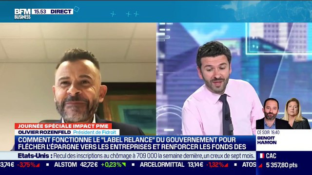 Olivier Rozenfeld (Fidroit) : comment fonctionne le Label Relance du gouvernement pour flécher l'épargne vers les entreprises et renforcer les fonds propres des PME françaises ? - 12/11