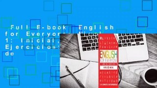 Full E-book  English for Everyone: Nivel 1: Inicial, Libro de Ejercicios: Curso Completo de