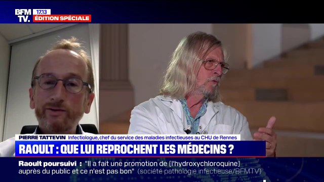 L'infectiologue Pierre Tattevin explique pourquoi Didier Raoult est accusé de charlatanisme