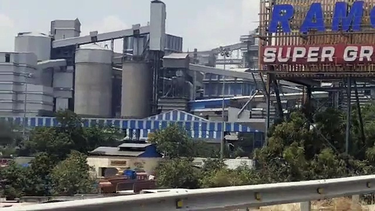 ராம்கோ சிமெண்ட் தொழிசற்சாலை,விருதுநகர் (Ramco cement factory,Virudhunagar)