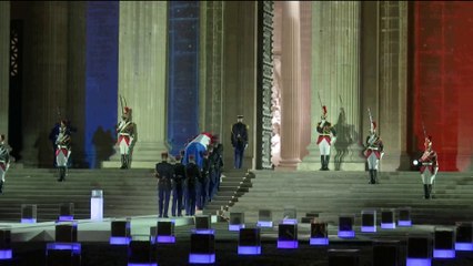 L'entrée de Maurice Genevoix au Panthéon