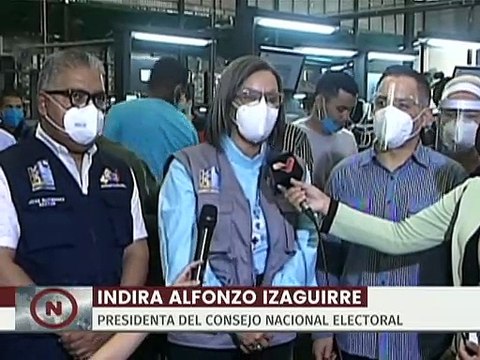 CNE inició en el país auditoría de producción de máquinas de votación rumbo al 6D