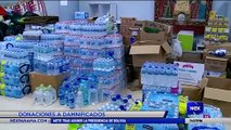 Donaciones a damnificados de tierras altas - Nex Noticias