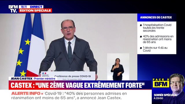 Jean Castex annonce que les commerces fermés le resteront encore pour 15 jours supplémentaires
