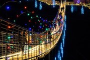 With Double the Lights, Gatlinburg’s SkyBridge to Shine Twice as Bright This Christmas