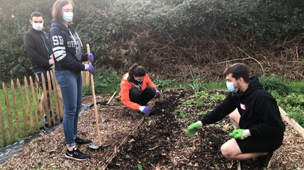Un jardin partagé pour les étudiants de la résidence du Technopole