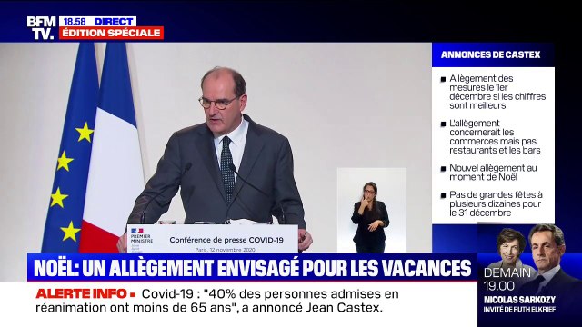 Billets de train pour les fêtes: pour Jean Castex, il est encore un peu tôt pour répondre à cette question