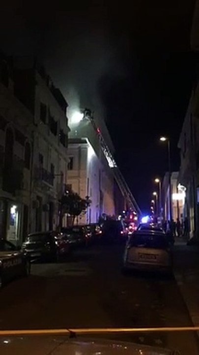 Incendio Corte D'Appello Reggio Calabria