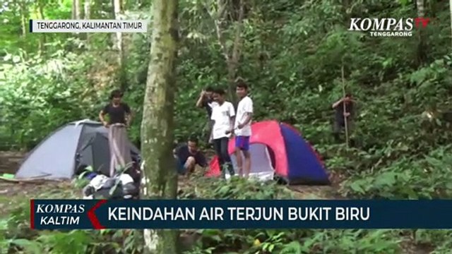 Keindahan Air Terjun Bukit Biru