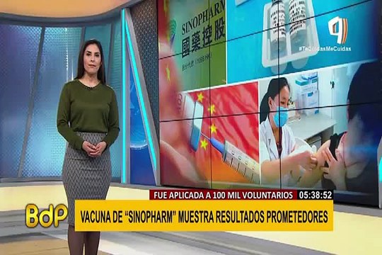 China: “vacuna de Sinopharm muestra resultados muy prometedores”