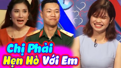Cười Bể Bụng Với Chàng Sĩ Quan Quân Đội Vội Vàng Bấm Nút Vì Biết Cô Gái Hơn Mình 2 Tuổi | BMHH 2020
