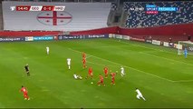 Gürcistan 0-1 Kuzey Makedonya GOL Pandev Avrupa Şampiyonası Elemeleri