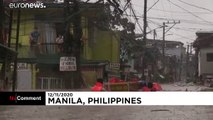فیلیپین پس از طوفان وامکو گرفتار سیل است