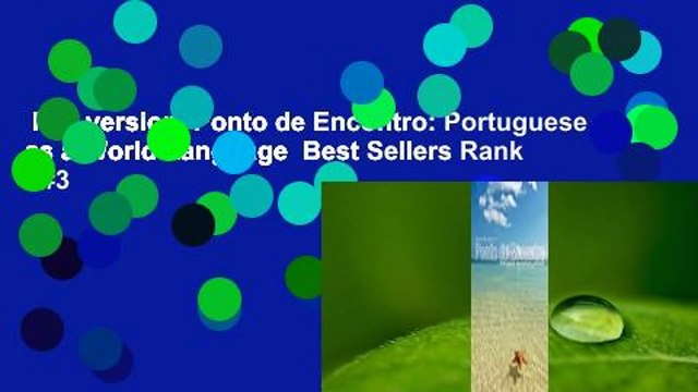 Full version Ponto de Encontro: Portuguese as a World Language Best Sellers Rank : #3