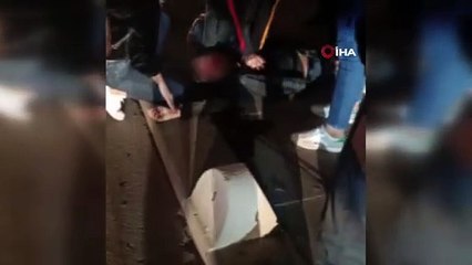 Motosikletli yaya çarptı: 2 ağır yaralı