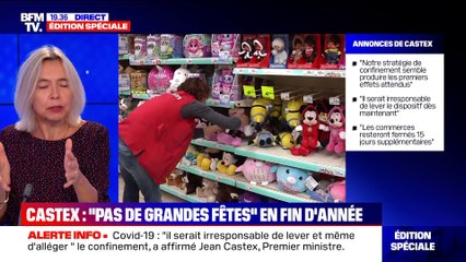 Castex: "Pas de grandes fêtes" en fin d'année - 12/11