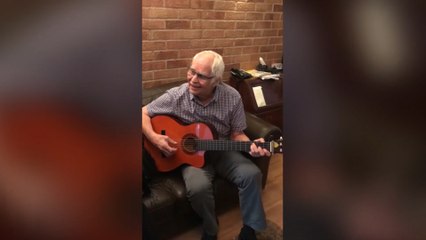 Daughter gets job at care home so she can see her dad during the pandemic