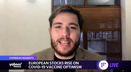 European stocks rise on Covid-19 vaccine optimism