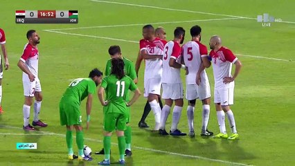 الشوط الاول مباراة العراق والاردن الودية 12-11-2020