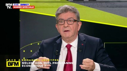 Jean-Luc Mélenchon: "Personne ne paiera jamais" la dette publique