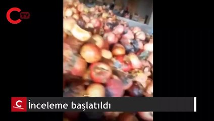 Çürük elmalar meyve suyu üretiminde kullanıldı
