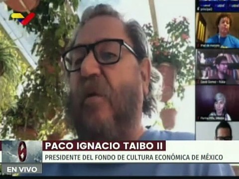 Francisco Ignacio Taibo: Fondo de Cultura Económica de México tendrá disponible sus obras en FILVEN 2020