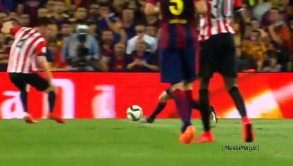 Lionel Messi 2015 FIFA Puskas Nominated Goal vs Athletic Bilbao  - With VIP & Fan's Camera-