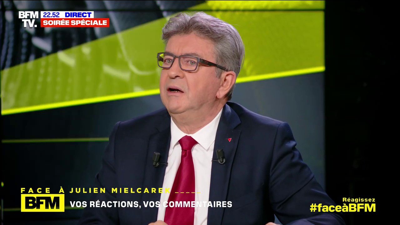 Jean-Luc Mélenchon: "C'est le rôle d'un président de la République de dire aux hommes et aux femmes qui portent la force publique d'être irréprochables"