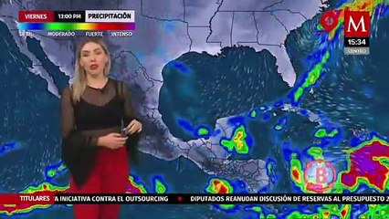 Jessica de Luna nos da el pronóstico del tiempo para este jueves 12 de noviembre