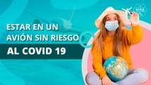 Asientos de avión en los que corres más riesgo de contraer COVID-19 | Airplane seats where you are most at risk of contracting COVID-19