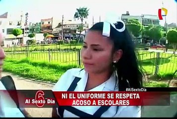 Acoso sexual callejero: El calvario de las escolares en Lima