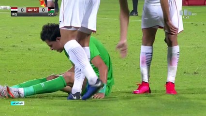 الشوط الثاني مباراة العراق والاردن الودية 12-11-2020