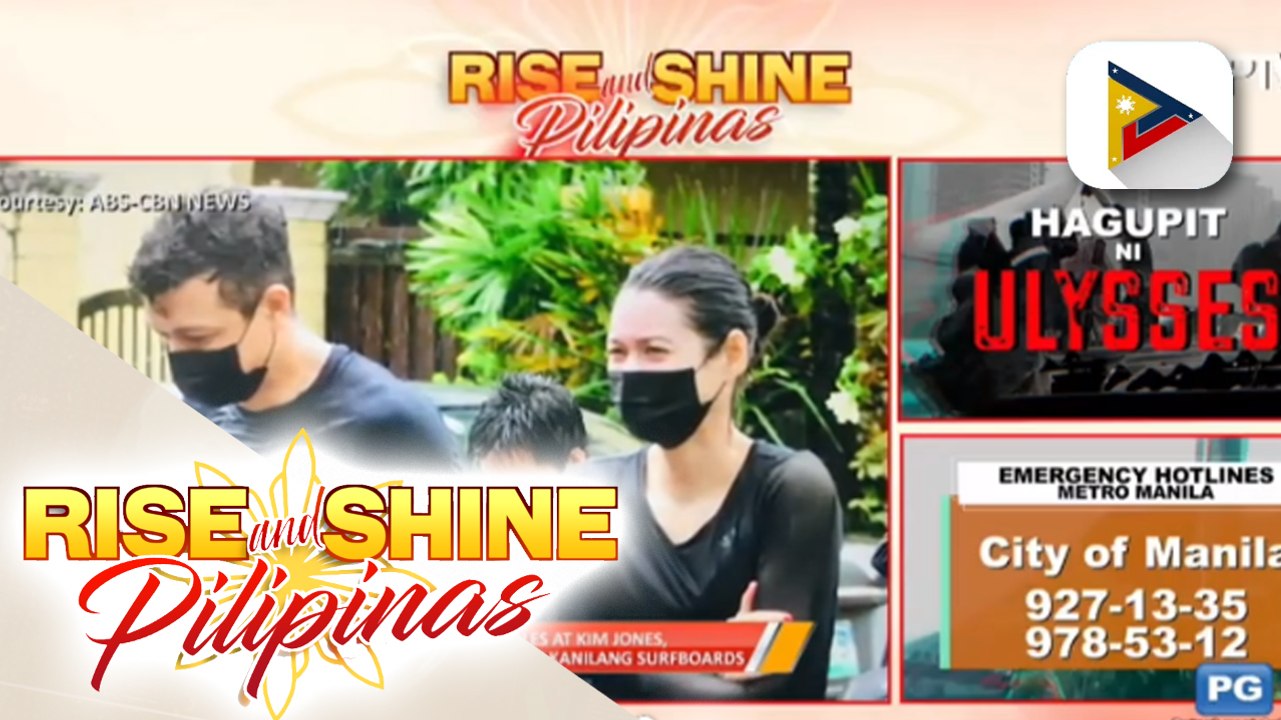 TALK BIZ: Mag-asawang Jericho Rosales at Kim Jones, nag-rescue ng mga binaha gamit ang kanilang surfboards